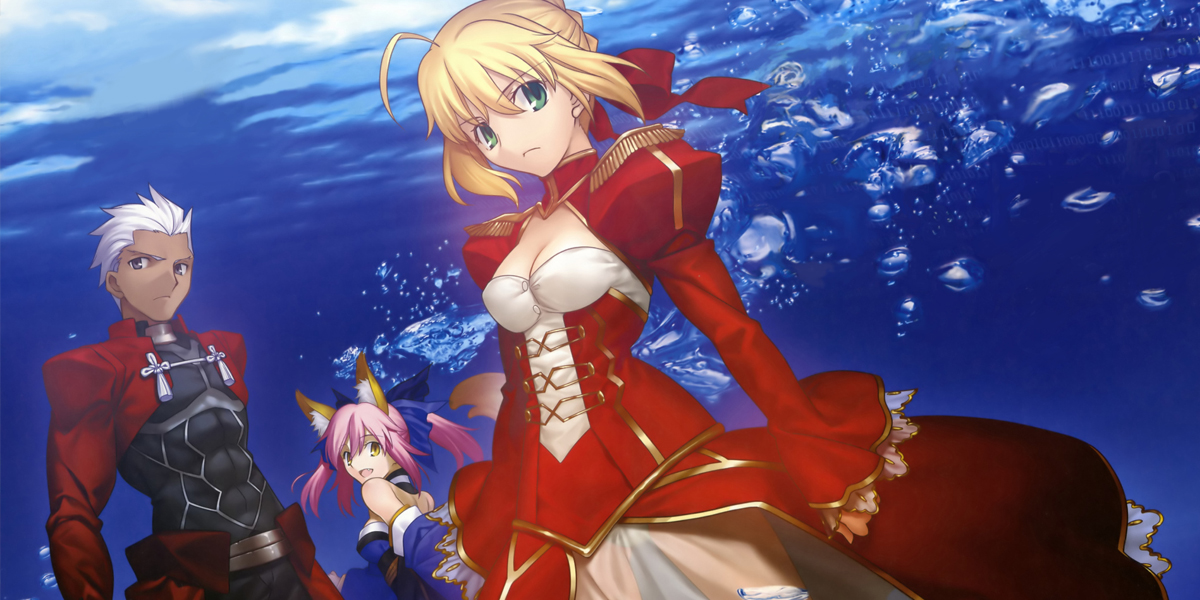 Fate/EXTRA 1920x1200 壁紙 2枚