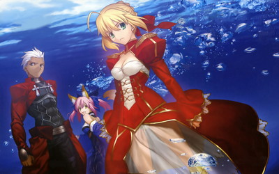 Fate Extra 19x10 壁紙 2枚 アニメ萌え壁紙ミュージアム