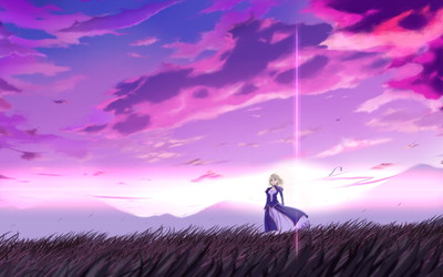 Fate/stay night セイバー 1920x1200 壁紙