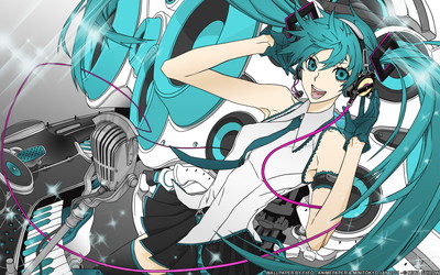 VOCALOID 初音ミク 1920x1200 壁紙