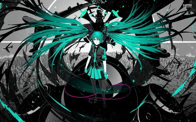 VOCALOID 初音ミク 1920x1200 壁紙