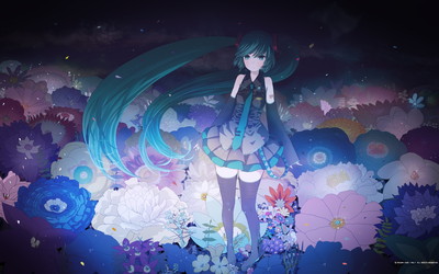 VOCALOID 初音ミク 1920x1200 壁紙