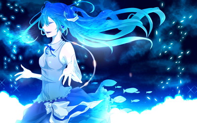 VOCALOID 初音ミク 1920x1200 壁紙