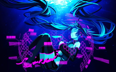 VOCALOID 初音ミク 1920x1200 壁紙