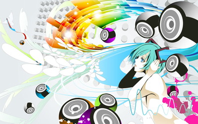 VOCALOID 初音ミク 1920x1200 壁紙