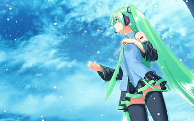 VOCALOID 初音ミク 2560x1600 壁紙