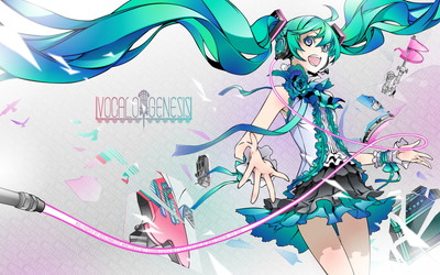 VOCALOID 初音ミク 2560x1600 壁紙