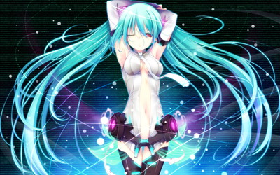 VOCALOID 初音ミク 2560x1600 壁紙