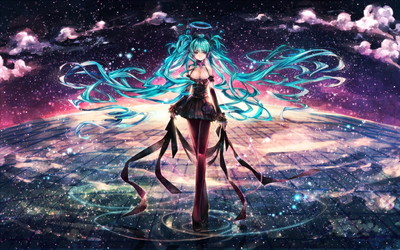 VOCALOID 初音ミク 2560x1600 壁紙