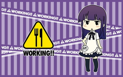 Working 山田葵 19x10 壁紙 2枚 アニメ萌え壁紙ミュージアム